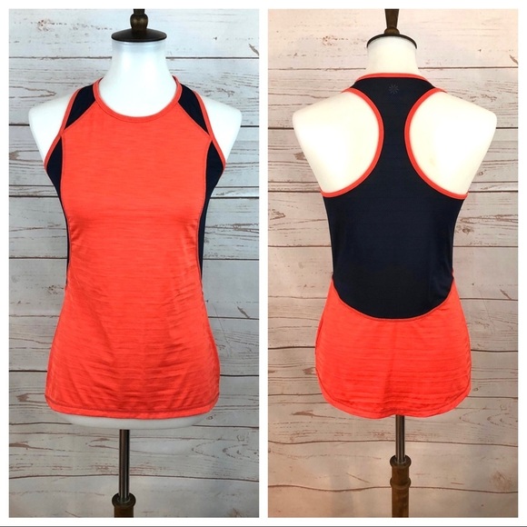 Athleta Spiral Spinner Mesh Tank Top - Picture 1 of 10